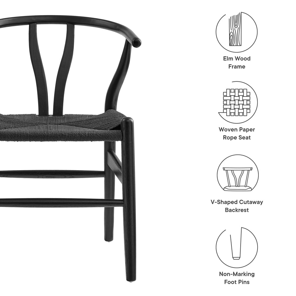 Amish 29’’ Wood Dining Chair by Modway