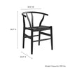 Amish 29’’ Wood Dining Chair by Modway