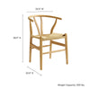 Amish 29’’ Wood Dining Chair by Modway