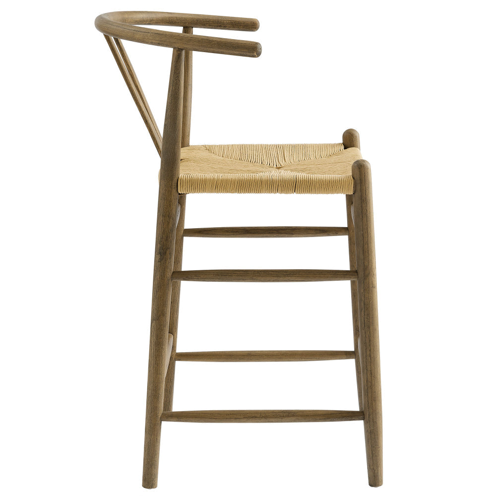 Amish Wood Counter Stool by Modway MDY-EEI-7206-GRY