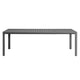 Modway Tahoe Outdoor Patio Aluminum Extendable Dining Table Gray MDY-EEI-7236-GRY