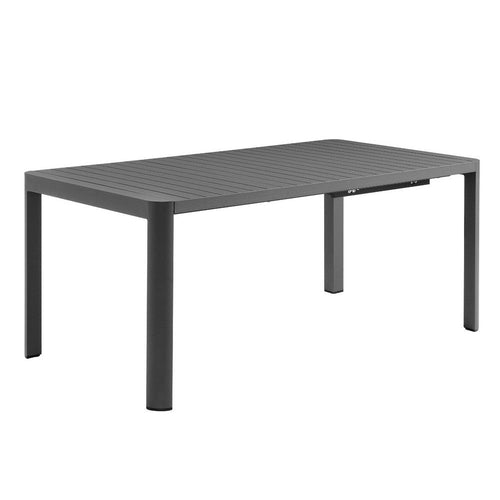 Modway Tahoe Outdoor Patio Aluminum Extendable Dining Table Gray
