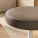 Modway Lippa 18 Inch Faux Leather Stool in Mushroom Brown