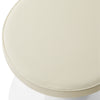 Modway Lippa 18 Inch Faux Leather Stool in Stone