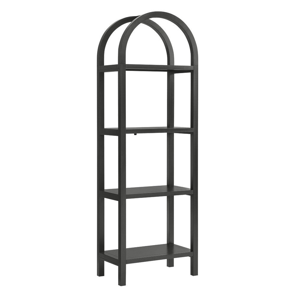 Vexley 72 Inch Tall Narrow Arched Bookshelf by Modway