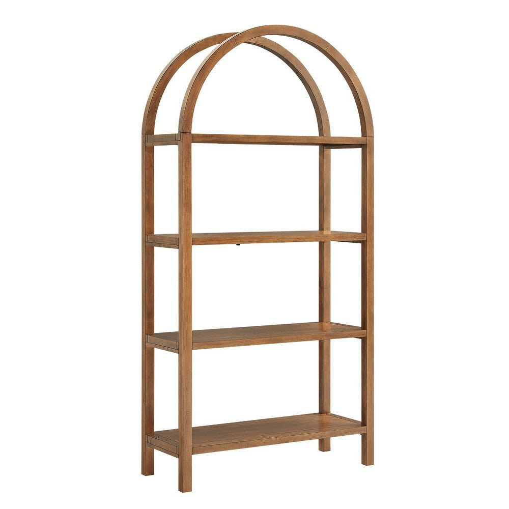 Vexley 72 Inch Large Arched Bookshelf by Modway