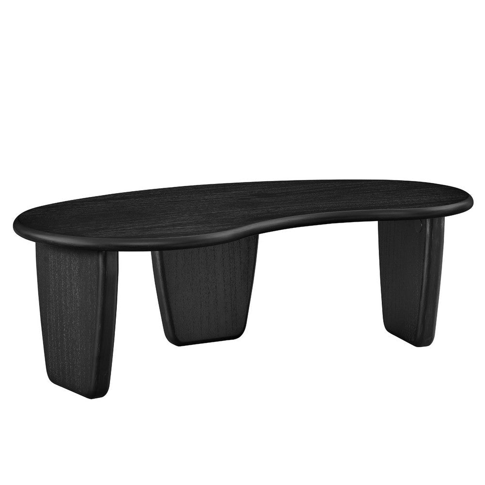Vetra Kidney-Shaped Free Coffee Table by Modway