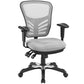 Modway EEI-757-GRY Articulate Ergonomic Mesh Office Chair in Gray