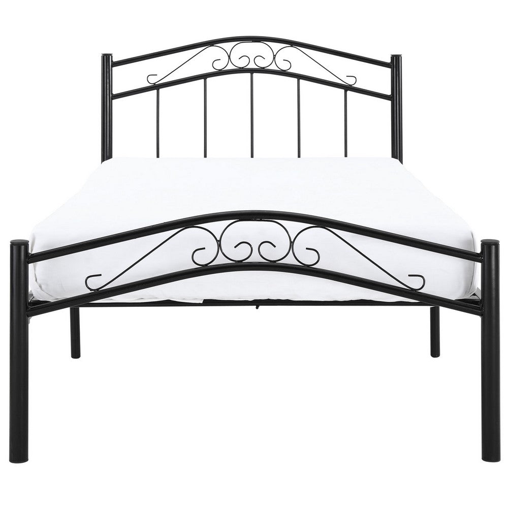 Townhouse Twin Bed by Modway| Black