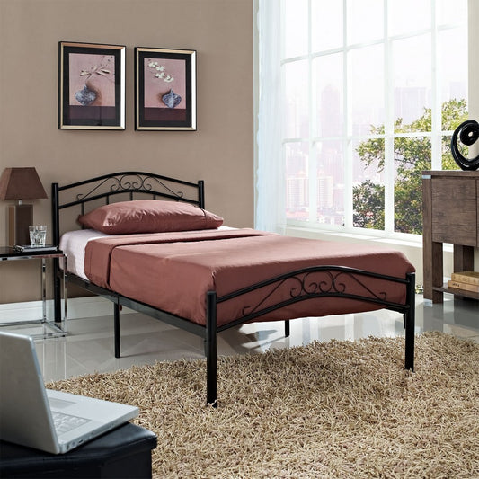 Townhouse Twin Bed by Modway| Black