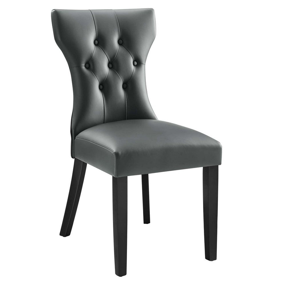 Silhouette Dining Vinyl Side Chair  - No Shipping Charges