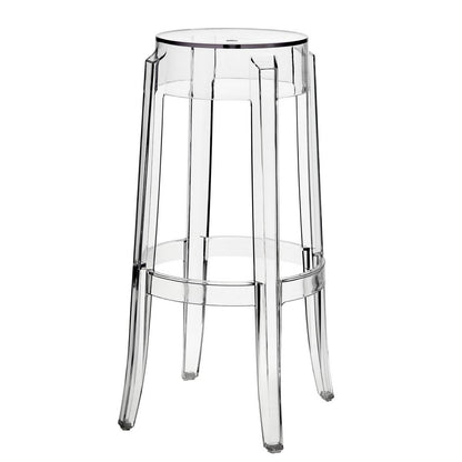 Clear Casper Bar Stool Set of 2  - No Shipping Charges