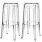 Clear Casper Bar Stool Set of 2  - No Shipping Charges
