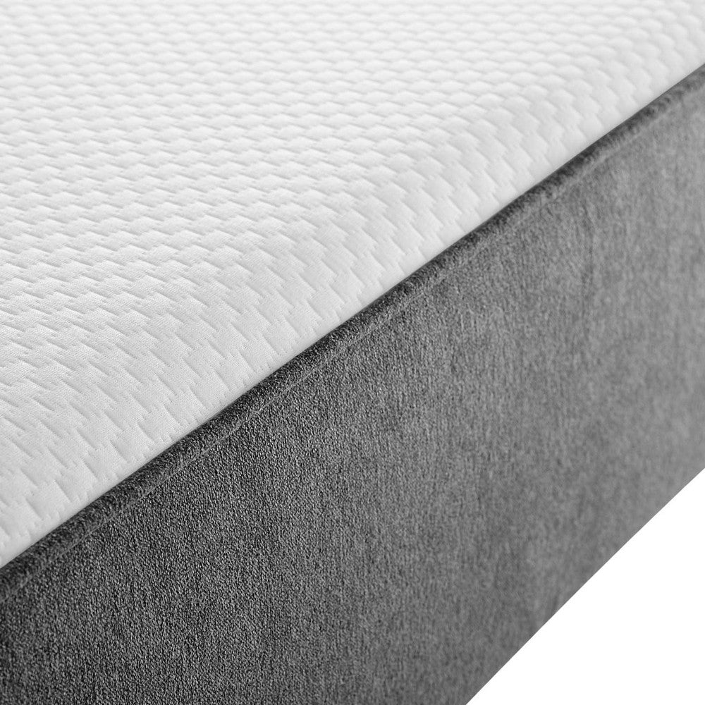 Flexhaven 10" Twin Memory Mattress by Modway| White