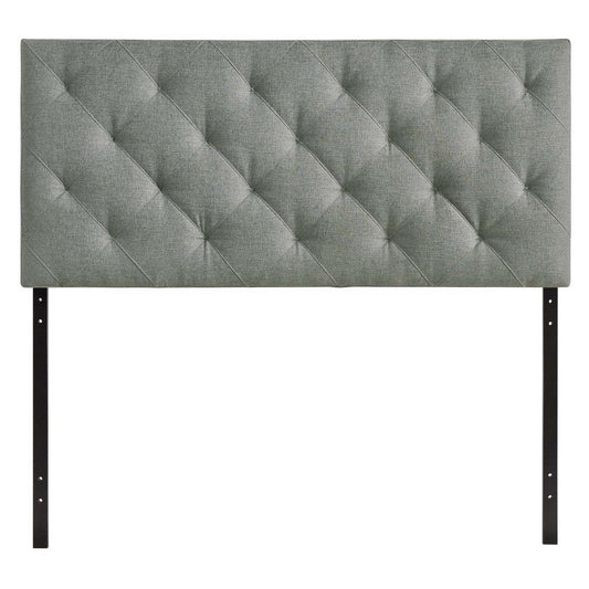 Theodore Queen Upholstered Fabric Headboard - No Shipping Charges