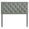 Theodore Queen Upholstered Fabric Headboard - No Shipping Charges