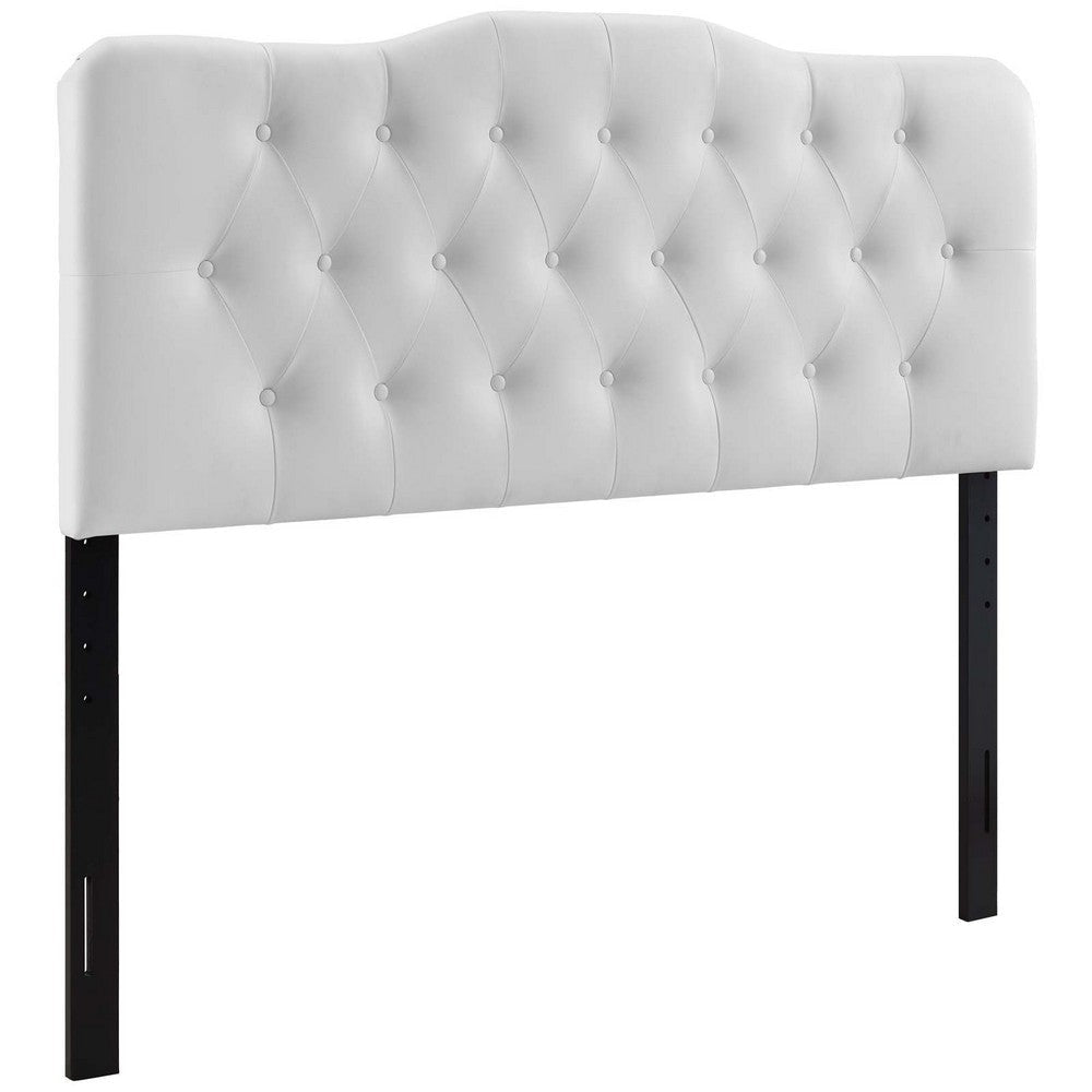 Annabel Queen Vinyl Headboard - No Shipping Charges