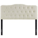 Annabel Full Fabric Headboard - No Shipping Charges MDY-MOD-5156-IVO