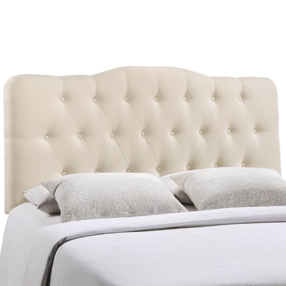 Annabel King Fabric Headboard - No Shipping Charges