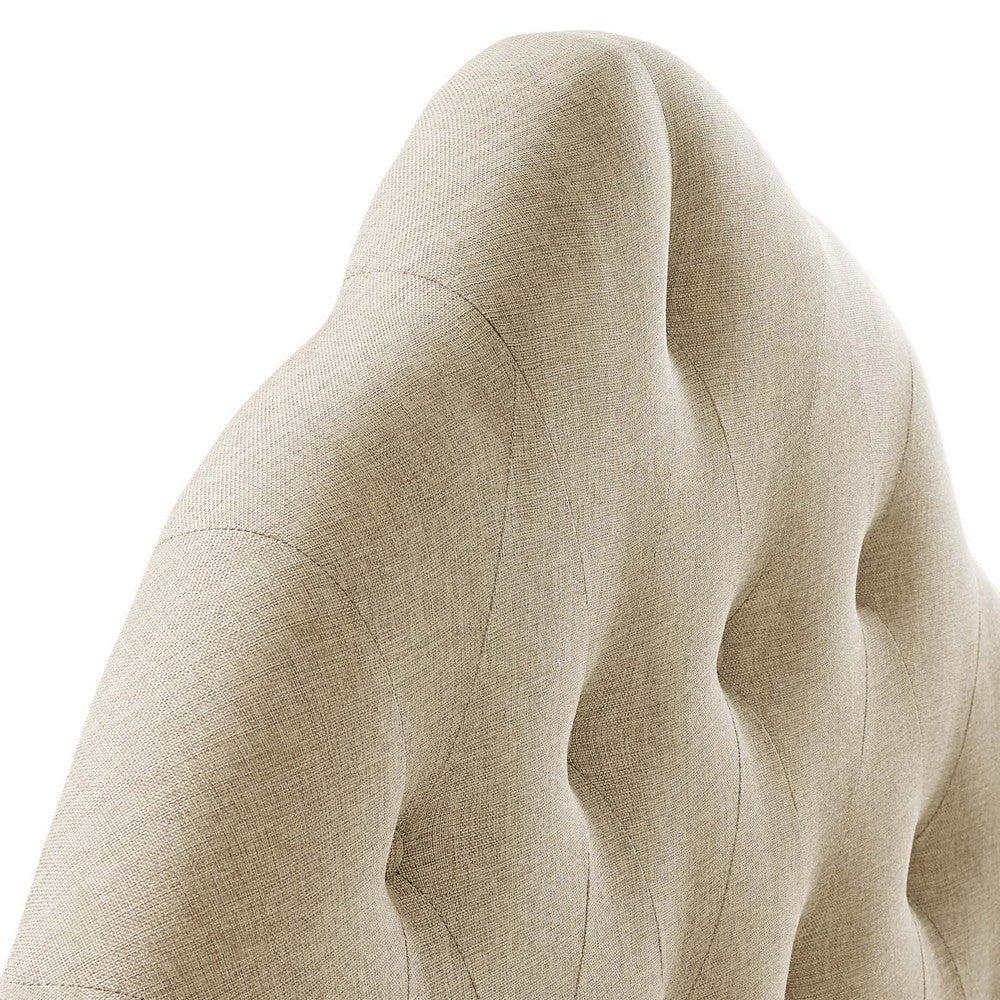 Sovereign Upholstered Fabric Queen Headboard by Modway| Brown