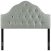 Sovereign Upholstered Fabric Queen Headboard by Modway| Gray
