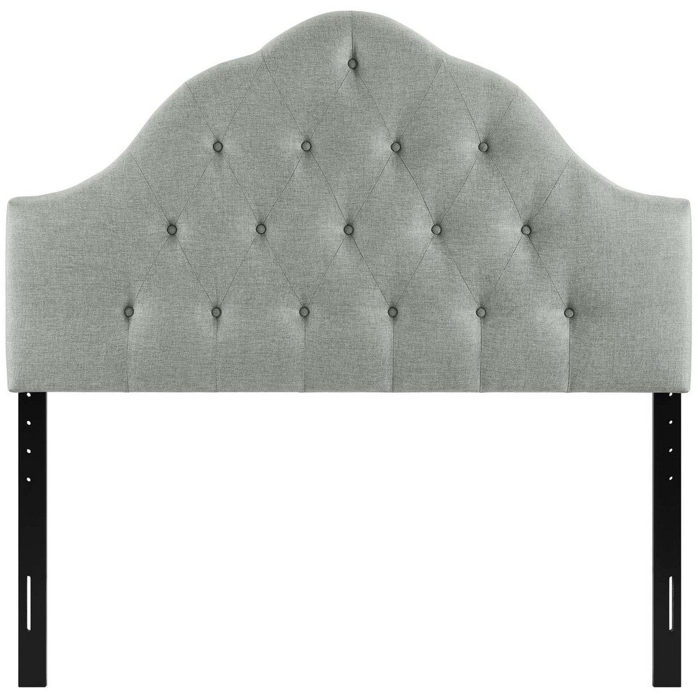 Sovereign Upholstered Fabric Queen Headboard by Modway| Gray