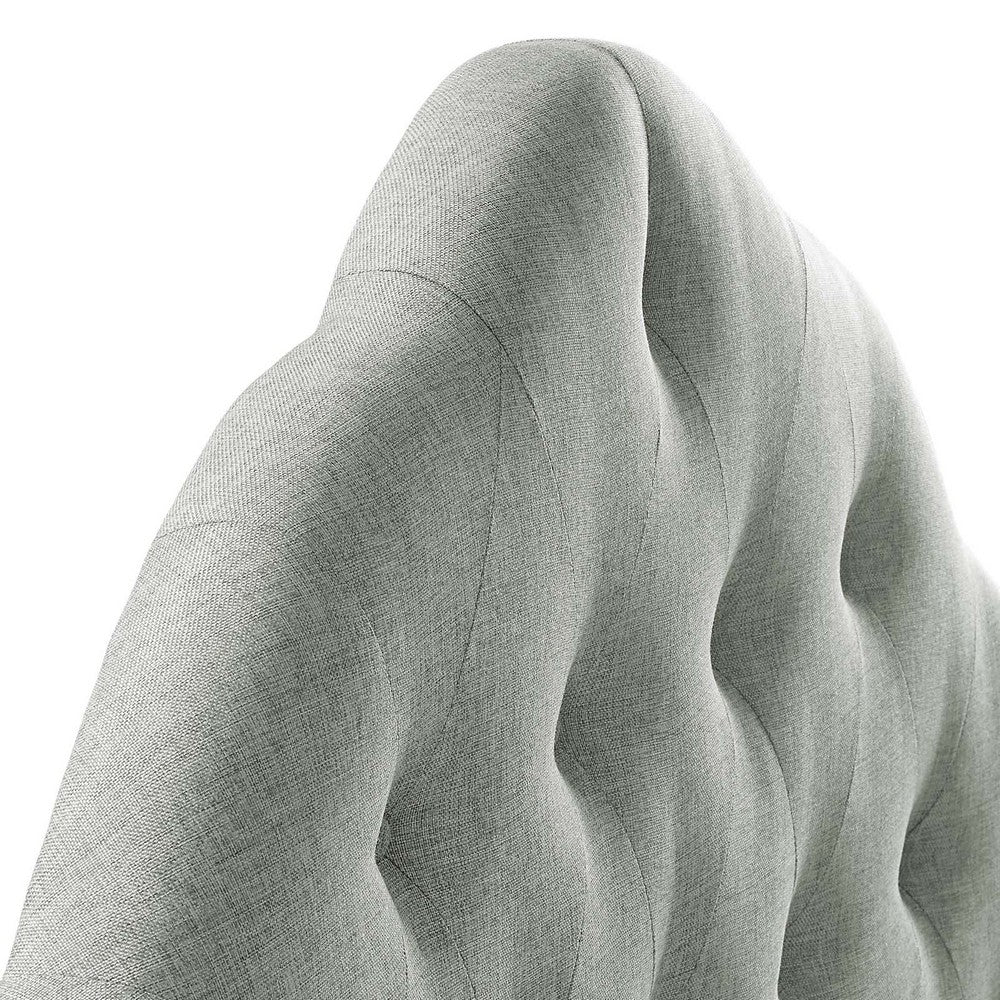 Sovereign Upholstered Fabric Queen Headboard by Modway| Gray