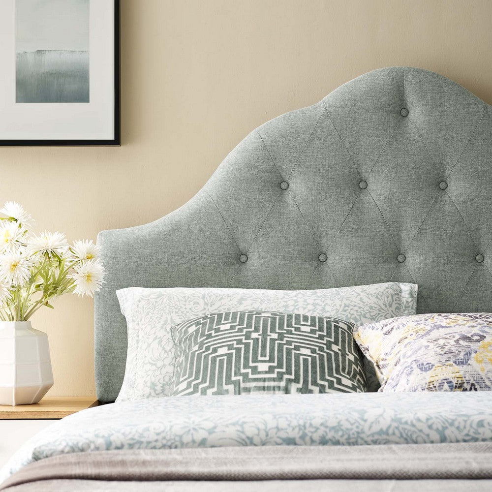 Sovereign Upholstered Fabric Queen Headboard by Modway| Gray