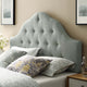 Sovereign Upholstered Fabric Queen Headboard by Modway| Gray