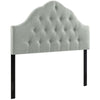 Sovereign Upholstered Fabric Queen Headboard by Modway| Gray