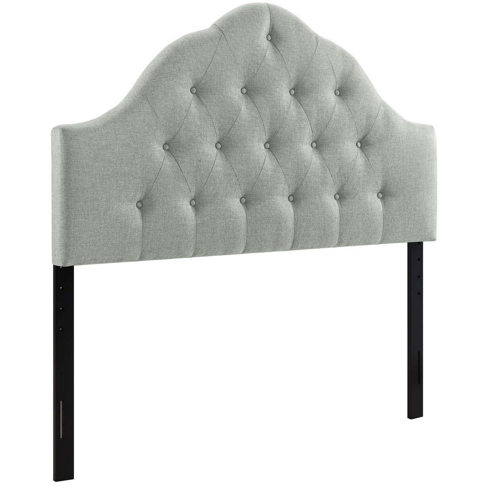 Sovereign Upholstered Fabric Queen Headboard by Modway| Gray
