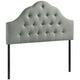 Sovereign King Fabric Headboard - No Shipping Charges MDY-MOD-5166-BEI