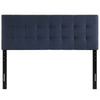 Navy Emily Queen Fabric Headboard  - No Shipping Charges