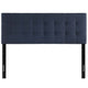 Navy Emily Full Fabric Headboard - No Shipping Charges MDY-MOD-5172-NAV