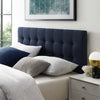 Navy Emily Full Fabric Headboard  - No Shipping Charges