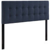 Navy Emily King Fabric Headboard  - No Shipping Charges
