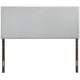 Sky Gray Region Queen Upholstered Headboard - No Shipping Charges MDY-MOD-5211-GRY