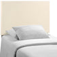 Modway Region Linen Fabric Upholstered Twin Headboard in Ivory