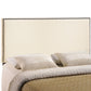 Region King Nailhead Upholstered Headboard - No Shipping Charges