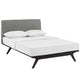 Tracy Queen Bed by Modway| Gray