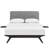 Tracy 3 Piece Queen Bedroom Set by Modway| Gray