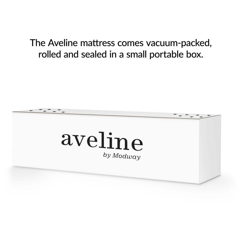 Modway Aveline Gel Infused Memory Mattress with CertiPUR-US Certified Foam Full White MDY-MOD-5342-WHI