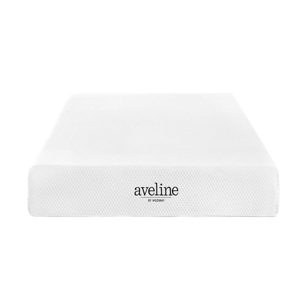 Modway Aveline Gel Infused Memory Mattress with CertiPUR-US Certified Foam Full White MDY-MOD-5342-WHI