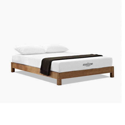 Modway Aveline Gel Infused Memory Mattress with CertiPUR-US Certified Foam, Full, White