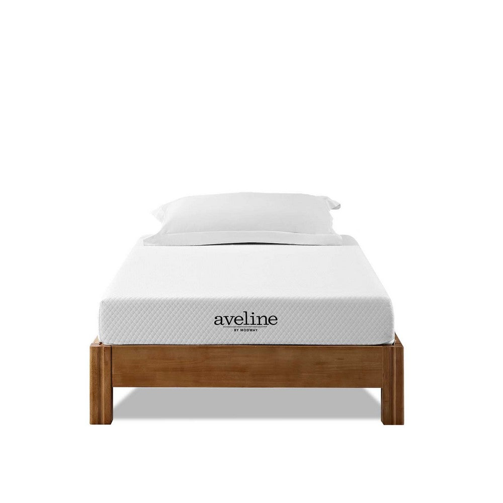 White Aveline 6" Twin Mattress - No Shipping Charges