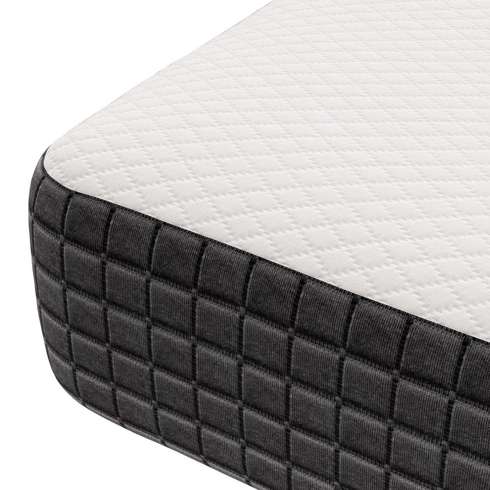 Modway Aveline Gel Infused Memory Mattress with CertiPUR-US Certified Foam Twin White MDY-MOD-5344-WHI