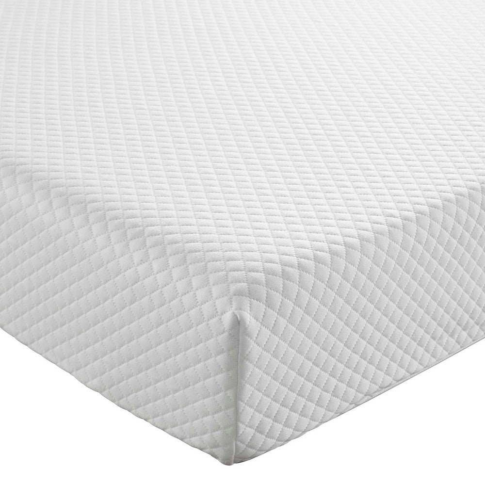 White Aveline 6" Twin Mattress - No Shipping Charges