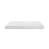 White Aveline 6’ Full Mattress - No Shipping Charges MDY-MOD-5345-WHI