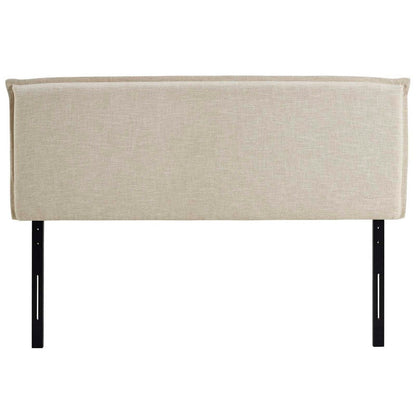 Camille Queen Upholstered Fabric Headboard  - No Shipping Charges