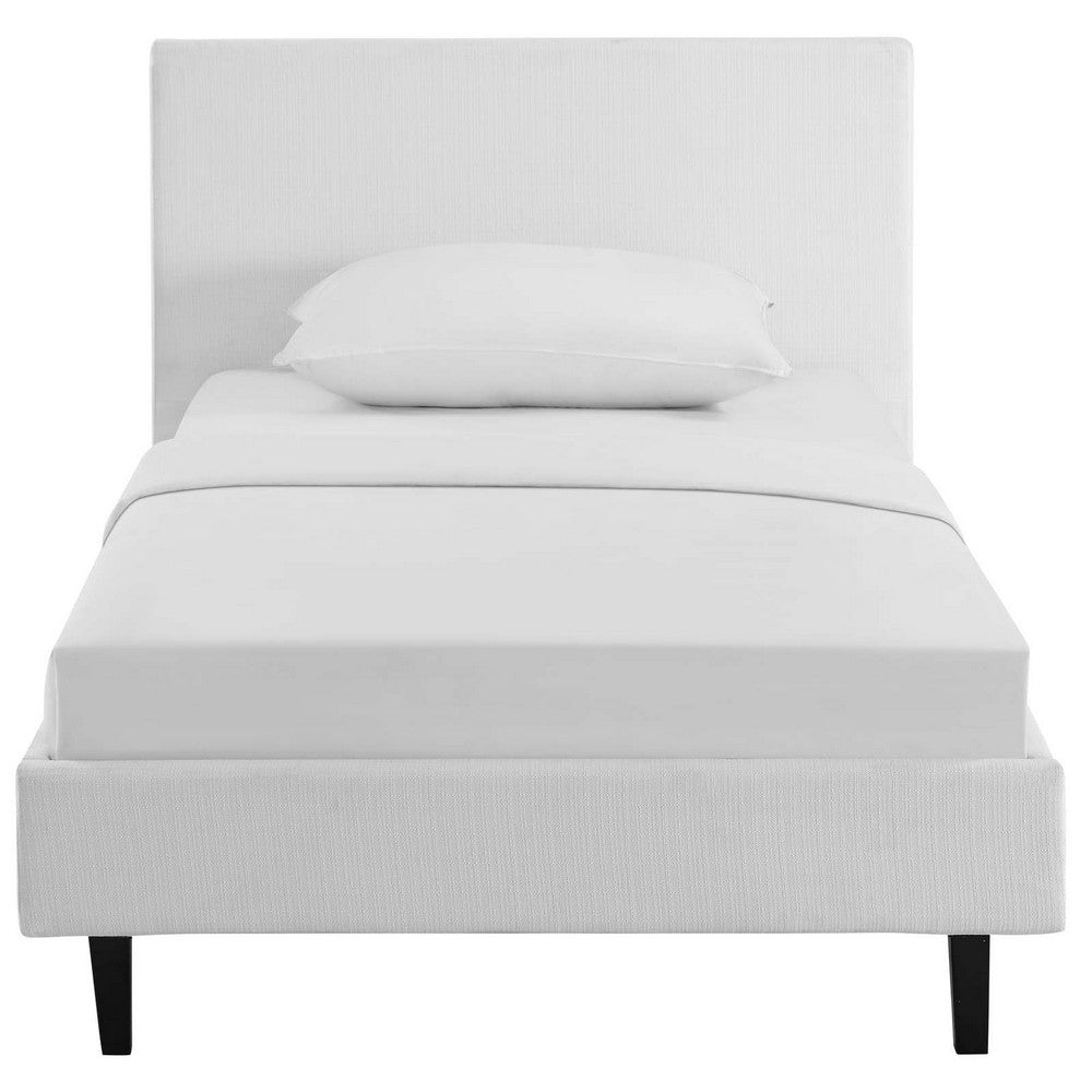 Anya Twin Bed, White - No Shipping Charges